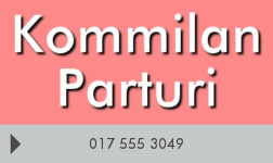 Kommilan Parturi logo